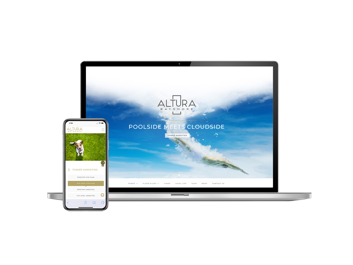 Altura Bayshore Website Design