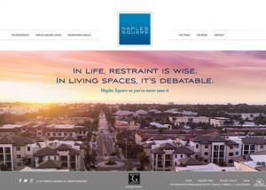 Naples Square Website Slider Design - Southwest Florida