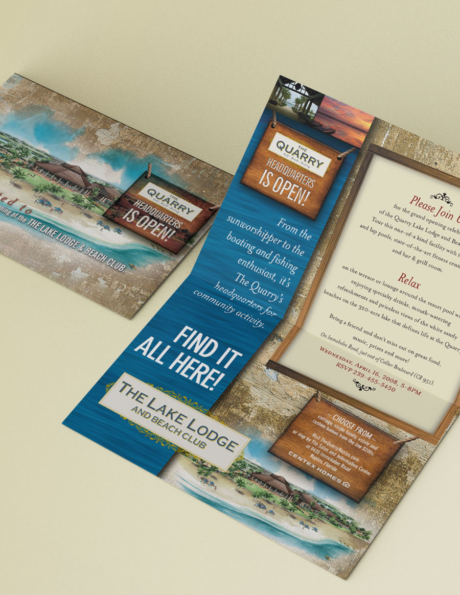 The Quarry - Golf, Beach, Boating Advertising Campaign - Naples, Florida