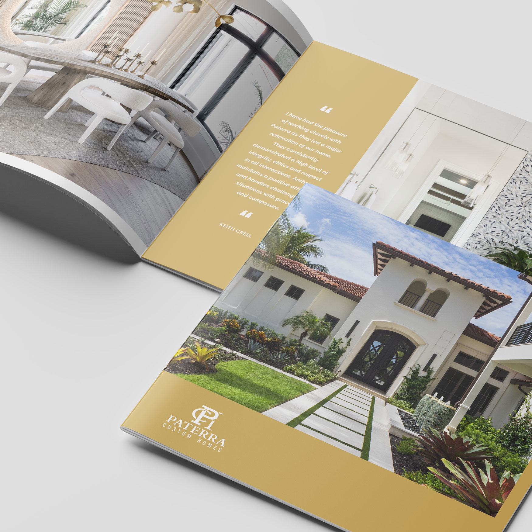 Paterra Custom Homes Marketing Project